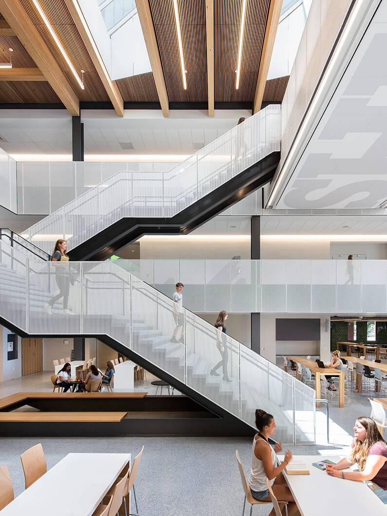 View of interior staircases